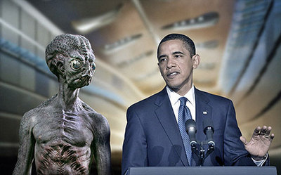 Барак Обама на совещании с Тайным Мировым правительством