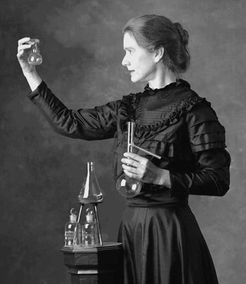 Исследуя вещества, Мария Кюри случайно изобрела бульбулятор.