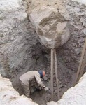 Новости науки.Археологи наткнулись на останки гигантского мамонта. Со слов руководителя раскопок - работы могут затянуться на много лет, но одно точно известно уже сейчас - это самец.