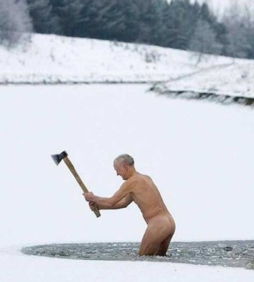 -Михалыч, может ты самогон на другом озере летом прятал!!?