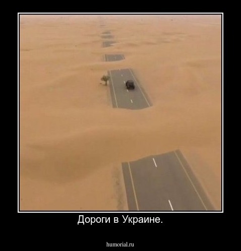 Дороги в Украине.