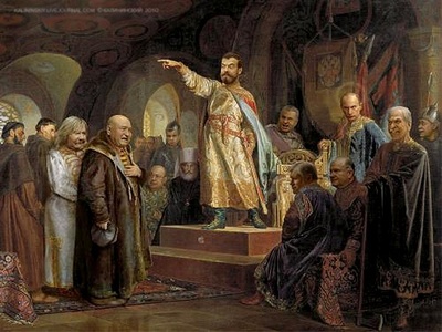 История русской самоклеящейся этикетки XVI века
