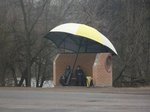 Золочёные купола нашего городка.
