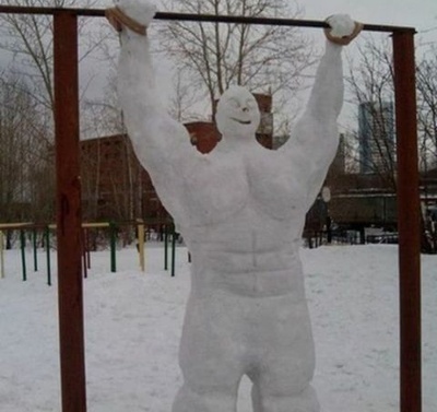 Ха-ха-ха, парни, ну холодно уже, ну снег же идет, ну отвяжите меня, - сказал Олег три часа назад.