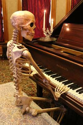 Последнее время, Рентген часто просвещал  себя в игре на рояле. 
