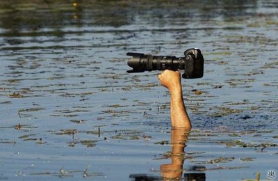 Фотографы, которые плохо плавают, берут с собой 2 камеры- нормальную и дешёвую, потому что знают, в случае чего дешевая поможет им не утонуть. Как говориться говно...