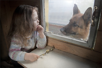 Счастливое детство  оффлайн. Окно  - просто окно,  а собаки  без всяких там ...    "точка  ру" , " точка ком"